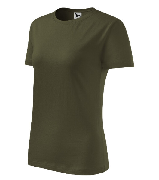 Classic New tričko dámské military XL