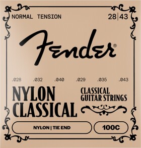 Fender 100C Clear/Silver