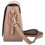 Módní dámská kožená crossbody kabelka Ingos, starorůžová