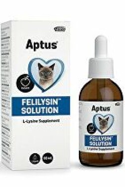 Aptus Felilysin Solution 50ml / Doplňkové krmivo pro kočky / L-lysom ve formě roztoku (A-161146)