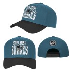 Outerstuff Dětská kšiltovka San Jose Sharks NHL Icebound Pro Crown