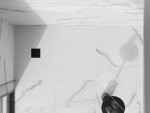 MEXEN/S - Stone+ obdélníková sprchová vanička 100 x 90, bílá, mřížka černá 44109010-B
