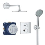 GROHE - Grohtherm Sprchový set Rainshower Cosmopolitan 210 s termostatem pod omítku, chrom 34734000