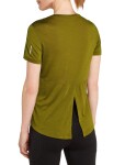 ICEBREAKER Wmns 125 Cool-Lite Speed SS Slit Back T, Algae (vzorek) velikost: S