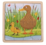 Bigjigs Toys puzzle Kačenka s káčátkem