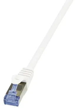 LogiLink bílá / Patch kabel / Cat6a S/FTP / RJ45-RJ45 / 7,5 m (CQ4081S)