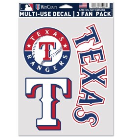 Samolepka Texas Rangers MLB Multi-Use Set (3 ks)% 1 ks