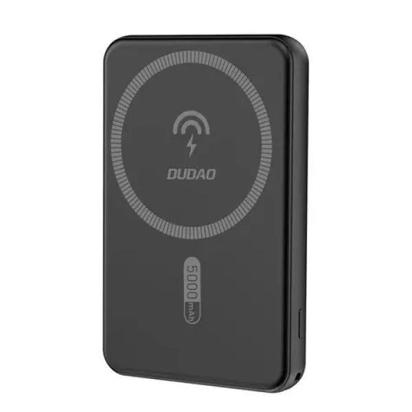Dudao K14S 5000mAh černá / Powerbanka / USB-A / USB-C / MagSafe / 20W (82327)