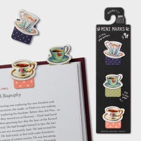 Záložka do knihy Mini magnetická - Šálek čaje