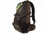 Batoh HAVEN RIDE-KI 22l black/green, s chráničem páteře