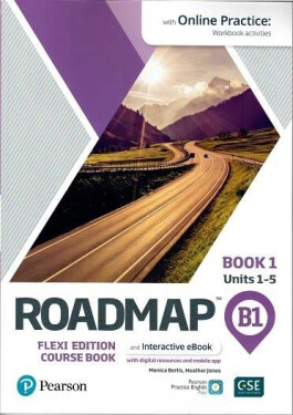 Roadmap B1 Flexi Course Book 1 with eBook and Online Practice
