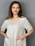 HOSH Šaty Rima Velikost: UNI, Barva: Světle modrá