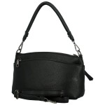Stylová dámská koženková kabelka na rameno Trixi, černá