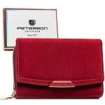 Stylová dámská koženková peněženka Peterson Gorax, červená