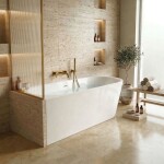 REA - Volně stojící akrylátová vana SYDNEY BELLANTO levá 160cm REA-W0252