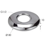 SAPHO - XL Rozeta G1/2", 80, chrom RS8020