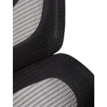 Kancelářská židle, houpací mechanismus, černá, KA-K2080 BK