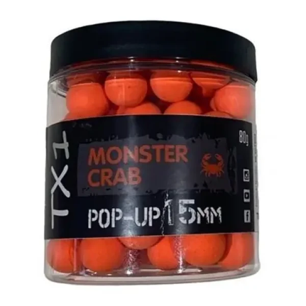 Shimano Pop-Up Bait TX1 Monster Crab / Pop-up boilie / 80 g / 15 mm (TX1MCPU1580)
