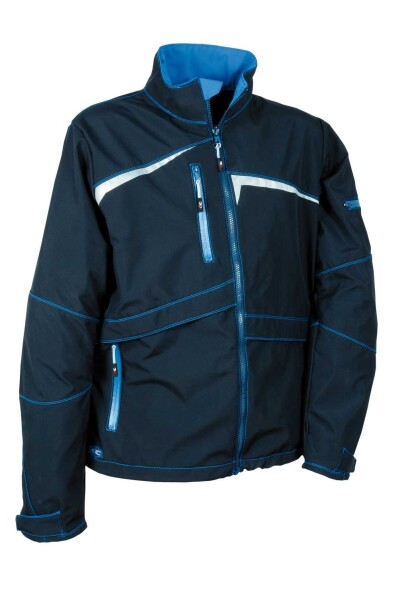 Bunda COFRA Softshell GIBILTERRA Barva: Modrá, Velikost: 46 (V417_0_02_46)