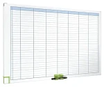 NOBO Performance týdenní plánovací tabule / 900 × 600 mm / bílá (3048201)