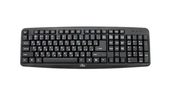 Titanum TKR101 černá / drátová klávesnice / USB / RU layout (TKR101 - 5905784768250)