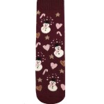 Ponožky EMILY dámské Voxx vínové