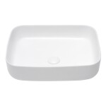 Umyvadlo na desku SAT Infinitio 50x39 cm mat bez otvoru pro baterii SATINF5039M SATINF5039M