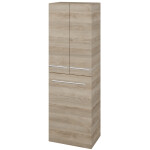 Dřevojas - Vysoká skříň s košem na prádlo DOS SVD3K 50 - D17 Colorado / Úchytka T02 / D17 Colorado 209643B