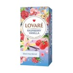 Lovaré Raspberry Vanilla 24 sáčků, černý čaj