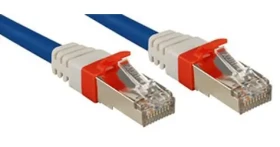 Lindy modrá / Patch kabel / Cat6a S/FTP / RJ-45 / 5 m / 10 Gbit/s (45377)