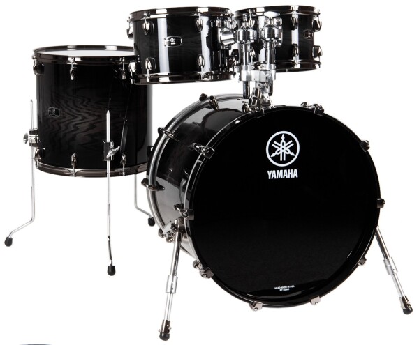 Yamaha Live Custom rock set Black shadow sunburst