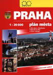 Praha plán města 1:20 000