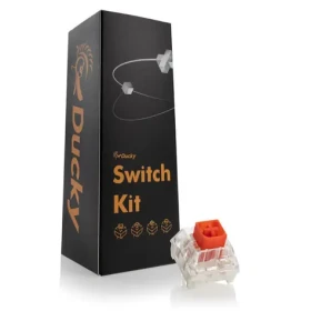 Ducky Kailh Box Red Switches / mechanické / 3-Pin / lineární / MX-Stem / 45g / červená / 110 kláves (DSK110-RPA2)