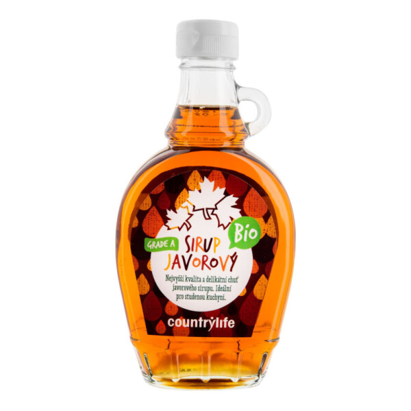 Country Life Sirup javorový Grade A 250 ml