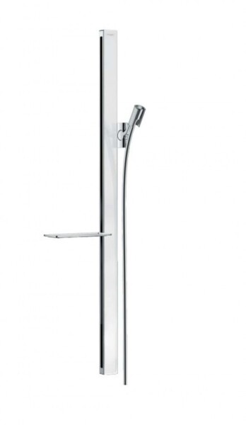 HANSGROHE - Unica'E Sprchová tyč 90 cm, se sprchovou hadicí, bílá/chrom 27640400