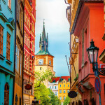 Nástěnný kalendář poznámkový 2027 Notique Praha, 20 x 20 cm
