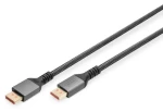 Digitus DisplayPort 2.1 černý / Propojovací kabel / DisplayPort - DisplayPort / 1m / 80 Gbps / 16K (DB-340111-010-S)