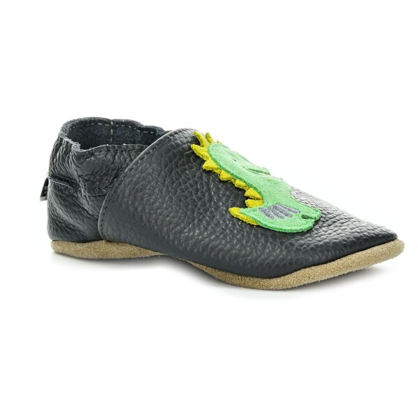Funky-Monkey Funky Monkey SOFT Dinosaur Charcoal tmavé šedé capáčky
