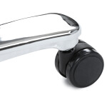 Kancelářské křeslo, houpací mechanismus, šedá ekokůže, KA-F1385 GREY