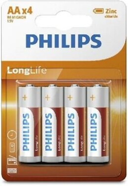 Philips LongLife AA 4ks R6L4B/10
