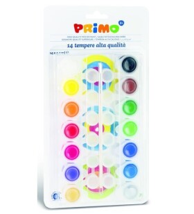 PRIMO Temperové barvy 14 x 4,5 ml