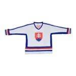 SPORTTEAM Hokejový dres SR 6 bílý vel. L (4891223098365)