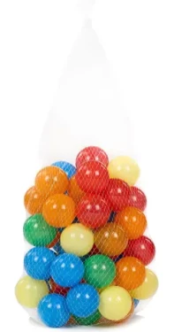 CHIPOLINO Barevné hrací míčky v síťce 50ks