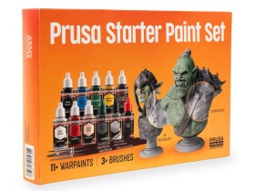 Prusa Research Prusa Starter Paint Set – sada akrylových barev a štětců