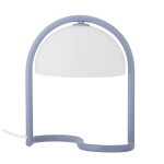 Bloomingville Stolní lampa Favour Blue, modrá barva, kov, plast