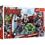 Trefl Puzzle Avengers - Do akce / 100 dílků