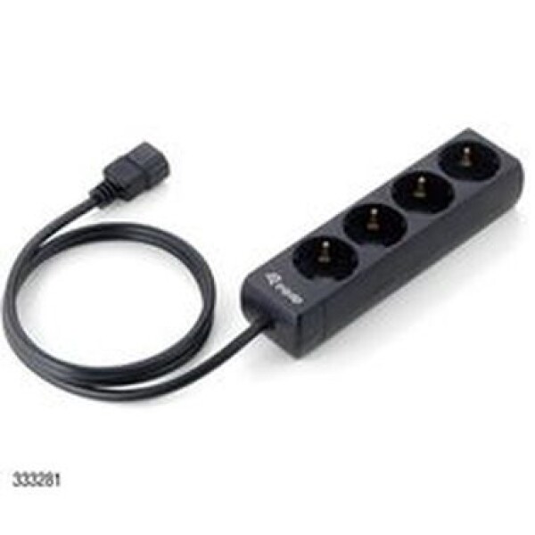 Equip Power Strip IEC Connector s 4x Schuko Socket pro UPS (333281)