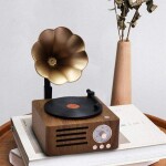 Retro Bluetooth reproduktor se skrytou Full HD WiFi kamerou - WF-LS68