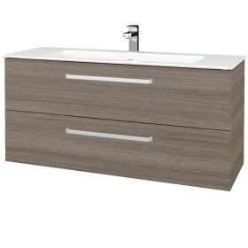 Dřevojas - Umyvadlová skříňka GIO SZZ2 120 - D03 Cafe / Úchytka T01 / D03 Cafe 406547A