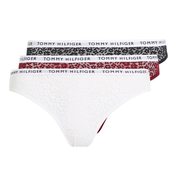 Dámské kalhotky Lace 3Pack UW0UW04513-0WE - Tommy Hilfiger S